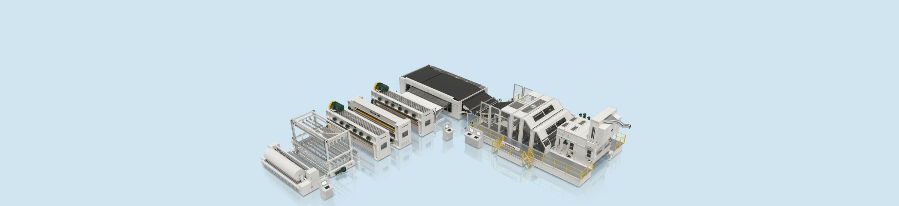 Needlepunch bonding line